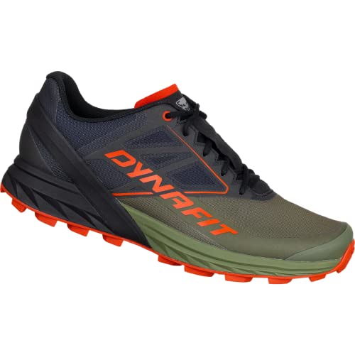 DYNAFIT M Alpine Colorblock-Oliv-Schwarz - Dämpfender Leichter Herren Trailrunning Schuh, Größe EU 40.5 - Farbe Winter M von DYNAFIT