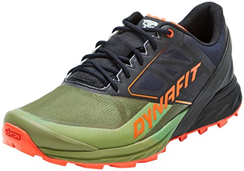 DYNAFIT M Alpine Colorblock-Oliv-Schwarz - Dämpfender Leichter Herren Trailrunning Schuh, Größe EU 42.5 - Farbe Winter M von DYNAFIT