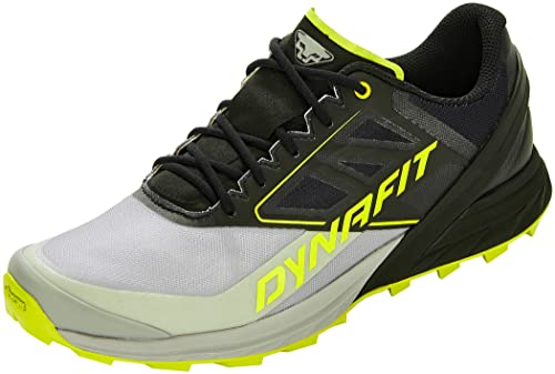 DYNAFIT M Alpine Colorblock-Schwarz-Weiß - Dämpfender Leichter Herren Trailrunning Schuh, Größe EU 42 - Farbe Alloy - Bl von DYNAFIT