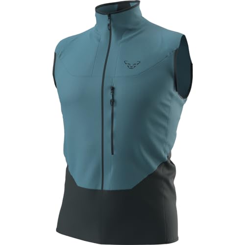 DYNAFIT M Traverse Dynastretch Vest Blau - Windabweisende atmungsaktive Herren Weste, Größe M - Farbe Storm Blue von DYNAFIT