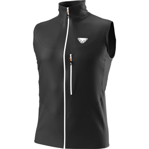 DYNAFIT M Traverse Dynastretch Vest Schwarz - Windabweisende atmungsaktive Herren Weste, Größe S - Farbe Black Out Nimbu von DYNAFIT