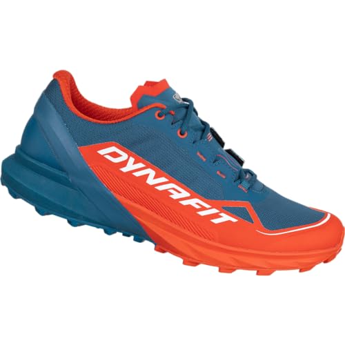 DYNAFIT M Ultra 50 Colorblock-Blau-Rot - Bequemer technischer Herren Trailrunningschuh, Größe EU 44 - Farbe Dawn - Petro von DYNAFIT