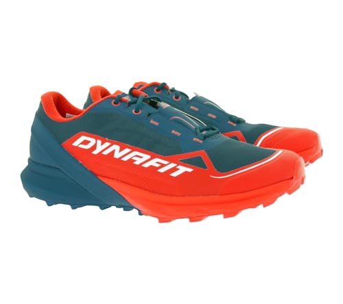 Dynafit M Ultra 50 Colorblock - Bequemer technischer Herren Trailrunningschuh, Größe EU 45 - Farbe Dawn - Petrol von Dynafit
