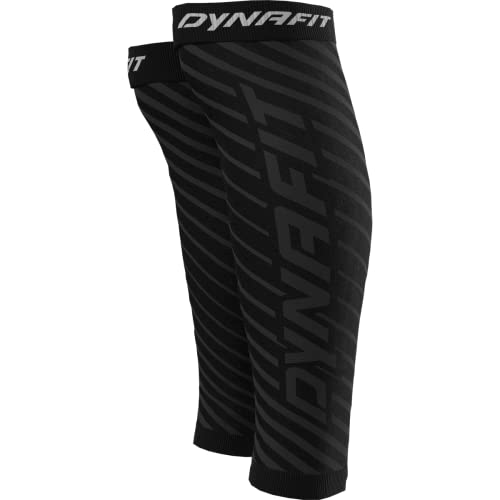 DYNAFIT Performance Knee Guards Schwarz - Zuverlässige elastische Beinlinge, Größe S/M - Farbe Black Out von DYNAFIT