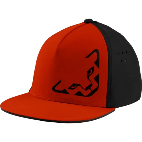 DYNAFIT Tech Trucker Cap Rot - Atmungsaktive Wasserabweisende Trucker Cap, Größe One Size - Farbe Dawn von DYNAFIT