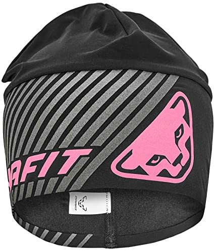 Dynafit Unisex Alpine Reflective Beanie, Black Out Pink Glo/6070, Einheitsgröße von DYNAFIT