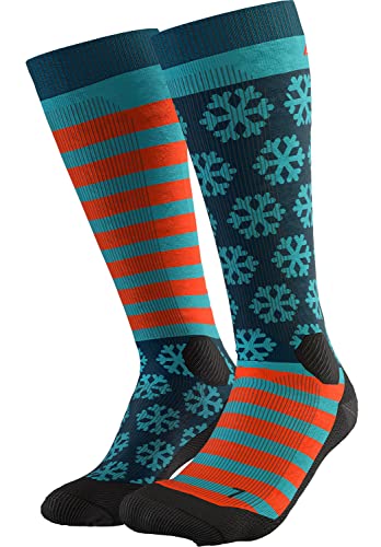 DYNAFIT Unisex Ft Graphic Sk socken, Blau, 38 von DYNAFIT