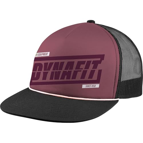 DYNAFIT Unisex Graphic Trucker Cap, Dark rose-7770 Tabloid, ONE Size von DYNAFIT