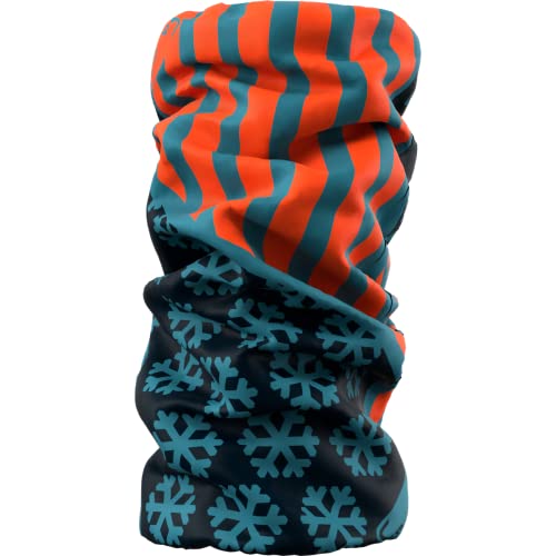 Dynafit Unisex Neck Gaiter Logo Tubular, Storm Blue/3010 Flag, Einheitsgröße von DYNAFIT