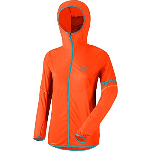 DYNAFIT Vert Wind 72 Jacke Damen orange Größe DE 36 | IT 42 2022 Laufjacke von DYNAFIT