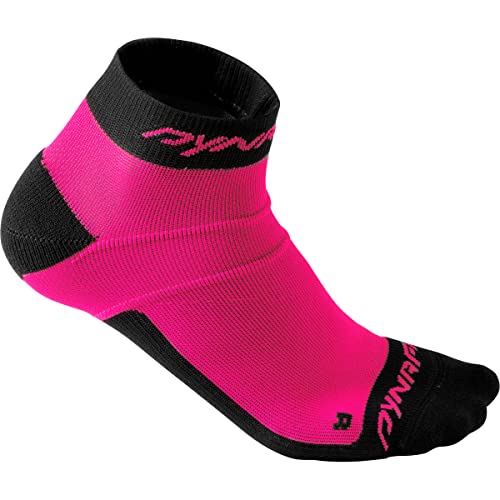 DYNAFIT Vertical Mesh Footie Pink - Leichte kurze Sportsocken, Größe EU 35-38 - Farbe Pink Glo von DYNAFIT