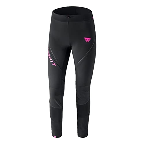 DYNAFIT W Alpine Warm Pant Schwarz - Elastische warme Damen Dynashell™ Trail Running Hose, Größe 40 - Farbe Black Out von DYNAFIT