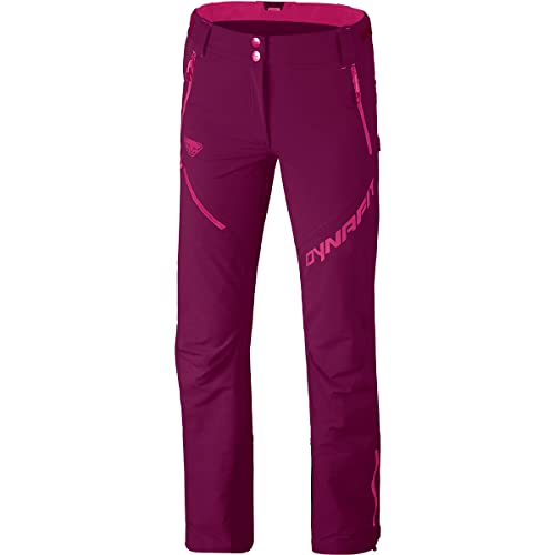 DYNAFIT W Mercury 2 Dynastretch Pant Rot, Damen Softshellhose, Größe 36 - Farbe Beet Red von DYNAFIT