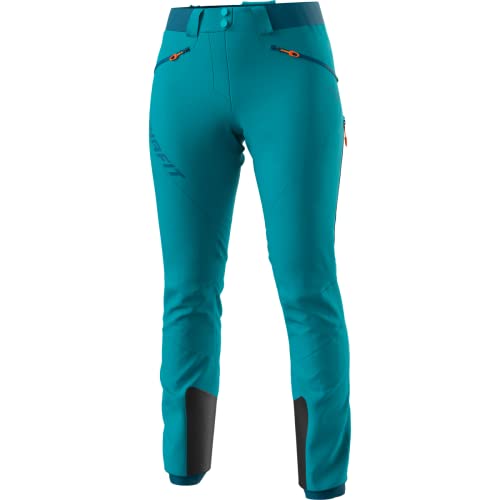 DYNAFIT W Tlt Touring Dynastretch Pants Blau - Atmungsaktive windabweisende Damen Speed Touring Hose, Größe L - Farbe Oc von DYNAFIT