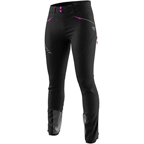 DYNAFIT W Tlt Touring Dynastretch Pants Schwarz - Atmungsaktive windabweisende Damen Speed Touring Hose, Größe L - Farbe von DYNAFIT
