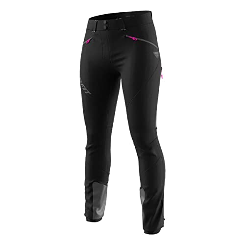 DYNAFIT W Tlt Touring Dynastretch Pants Schwarz - Atmungsaktive windabweisende Damen Speed Touring Hose, Größe XL - Farb von DYNAFIT