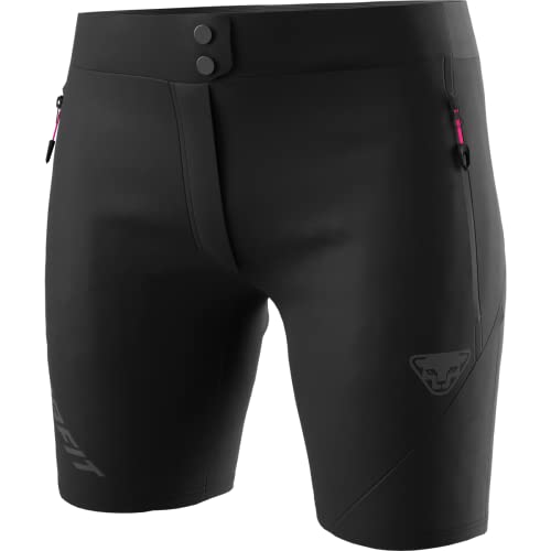 DYNAFIT W Transalper 2 Light Dynastretch Shorts Schwarz - Schnelltrocknende robuste Damen Wandershorts, Größe M - Farbe von DYNAFIT