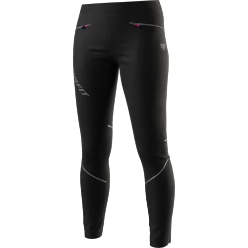 DYNAFIT W Traverse Dynastretch Pant Schwarz - Leichte atmungsaktive Damen Dynastretch Berghose, Größe L - Farbe Black Ou von DYNAFIT