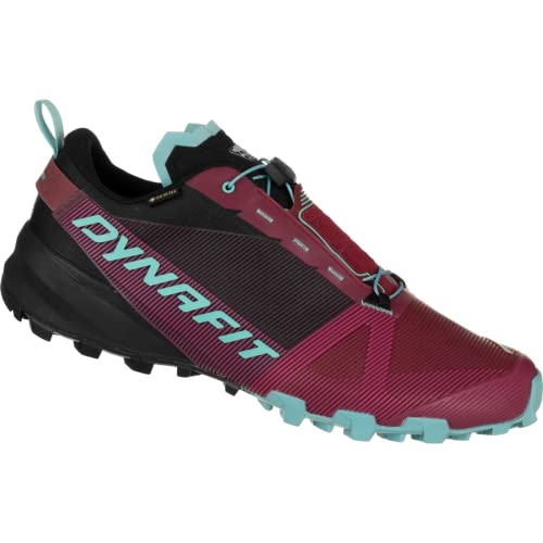 DYNAFIT W Traverse GTX Colorblock-Rot-Schwarz - Gore-Tex wasserdichte leichte Damen Laufschuhe, Größe EU 39 - Farbe Be von DYNAFIT