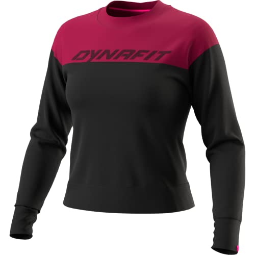 Dynafit Damen 24/7 W Pullover, Black Out Beet Red/6210, L von DYNAFIT