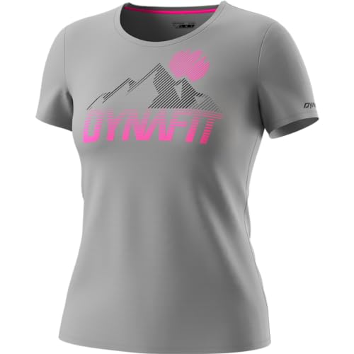 Dynafit Damen Transalper Graphic T-Shirt Alloy M von DYNAFIT