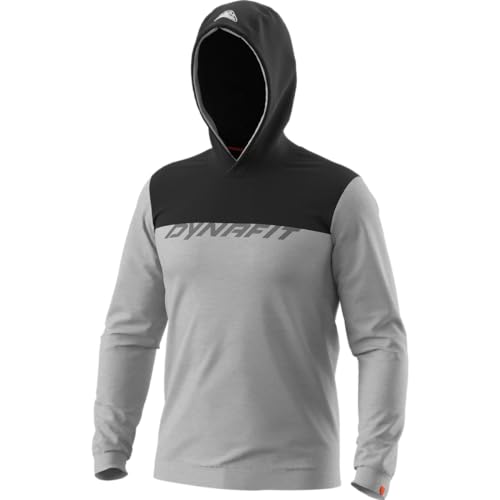 Dynafit Herren 24/7 Drirelease Hoody M Sweatshirt, Alloy Black Out/0910, M von DYNAFIT