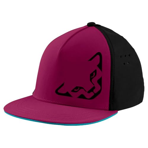 Dynafit Tech Trucker Cap Lila-Rot - Atmungsaktive wasserabweisende Trucker Cap, Größe One Size - Farbe Beet Red von DYNAFIT