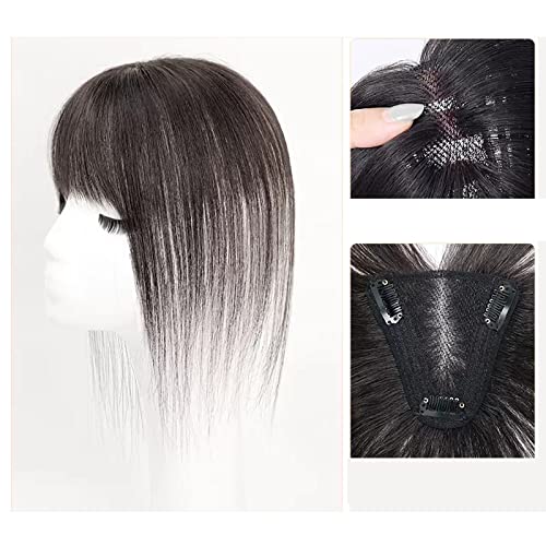 Human Hair Wigs Perücke Perücke Echthaar zur Abdeckung graues Haar Dünner Patch für Haar Echthaar Flauschig Erhöht das Haarvolumen Faux Pony Natürlich Parru von DYPASA