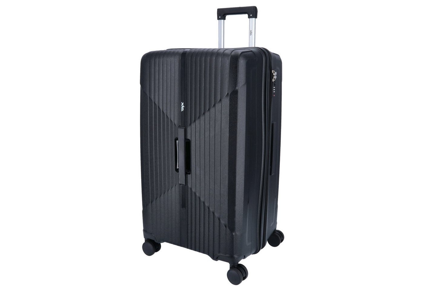 DYX Koffer DYX 4-Rad Trolley L 76 cm New York schwarz, 4 Rollen Rollen DYX Koffer DYX 4-Rad Trolley L 76 cm New York schwarz, 4 Rollen Rollen von DYX