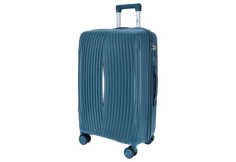 DYX Koffer DYX 4-Rad Trolley M 65 cm Verona petrol, 4 Rollen Rollen DYX Koffer DYX 4-Rad Trolley M 65 cm Verona petrol, 4 Rollen Rollen von DYX