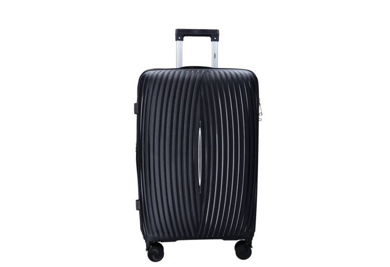 DYX Koffer DYX 4-Rad Trolley M 65 cm Verona schwarz, 4 Rollen Rollen DYX Koffer DYX 4-Rad Trolley M 65 cm Verona schwarz, 4 Rollen Rollen von DYX