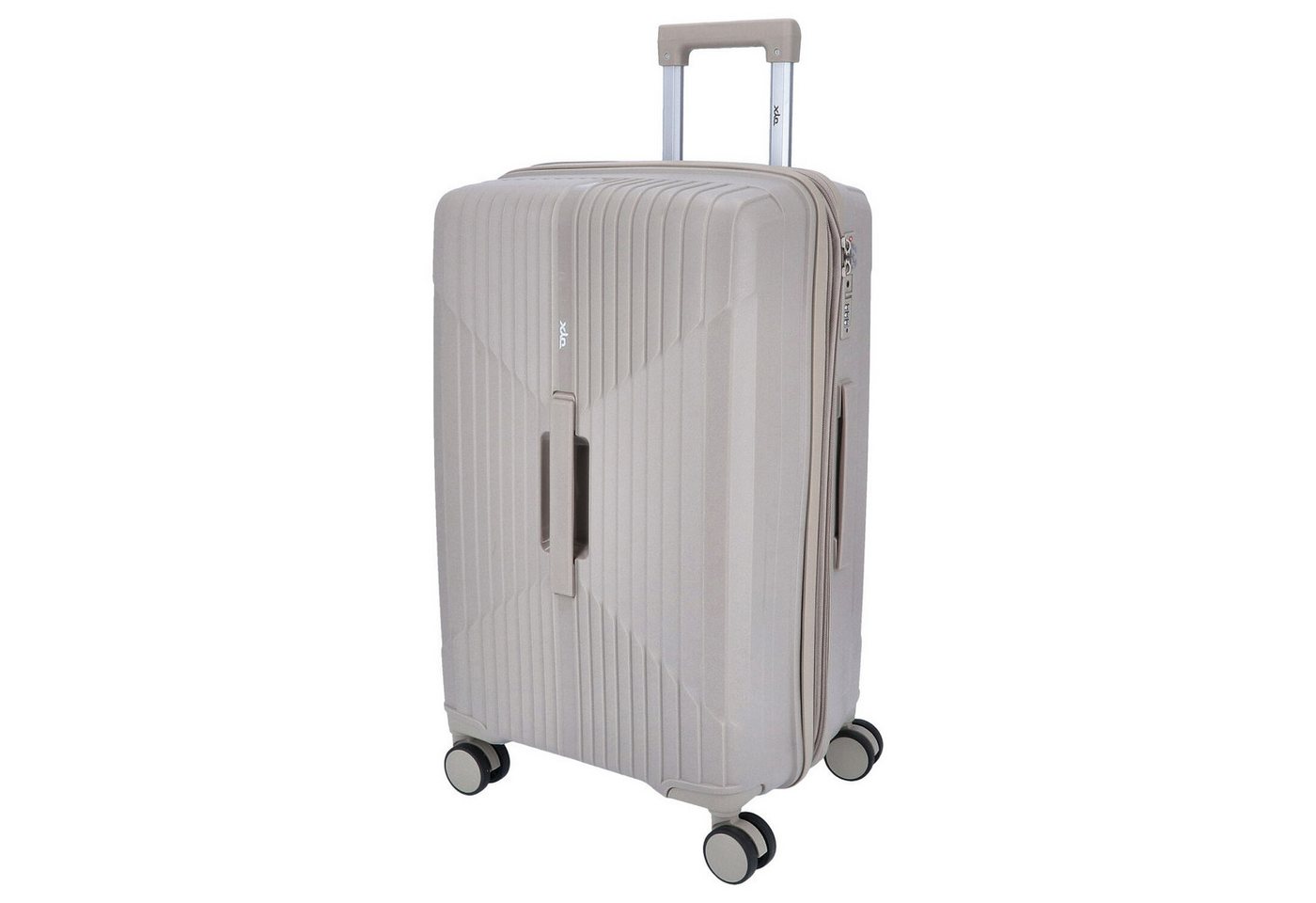 DYX Koffer DYX 4-Rad Trolley M 67 cm New York beige, 4 Rollen Rollen DYX Koffer DYX 4-Rad Trolley M 67 cm New York beige, 4 Rollen Rollen von DYX