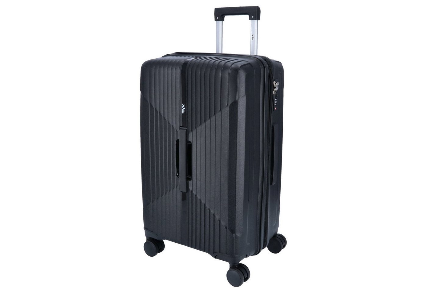 DYX Koffer DYX 4-Rad Trolley M 67 cm New York schwarz, 4 Rollen Rollen DYX Koffer DYX 4-Rad Trolley M 67 cm New York schwarz, 4 Rollen Rollen von DYX