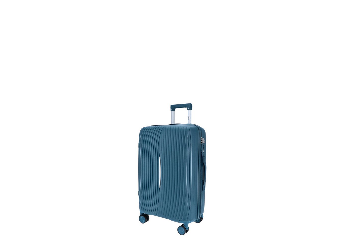 DYX Koffer DYX 4-Rad Trolley S 55 cm Verona petrol, 4 Rollen Rollen DYX Koffer DYX 4-Rad Trolley S 55 cm Verona petrol, 4 Rollen Rollen von DYX