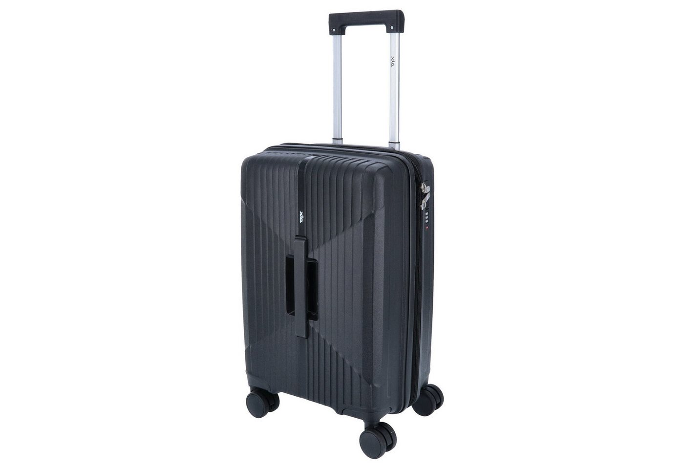 DYX Koffer DYX 4-Rad Trolley S 56 cm New York schwarz, 4 Rollen Rollen DYX Koffer DYX 4-Rad Trolley S 56 cm New York schwarz, 4 Rollen Rollen von DYX