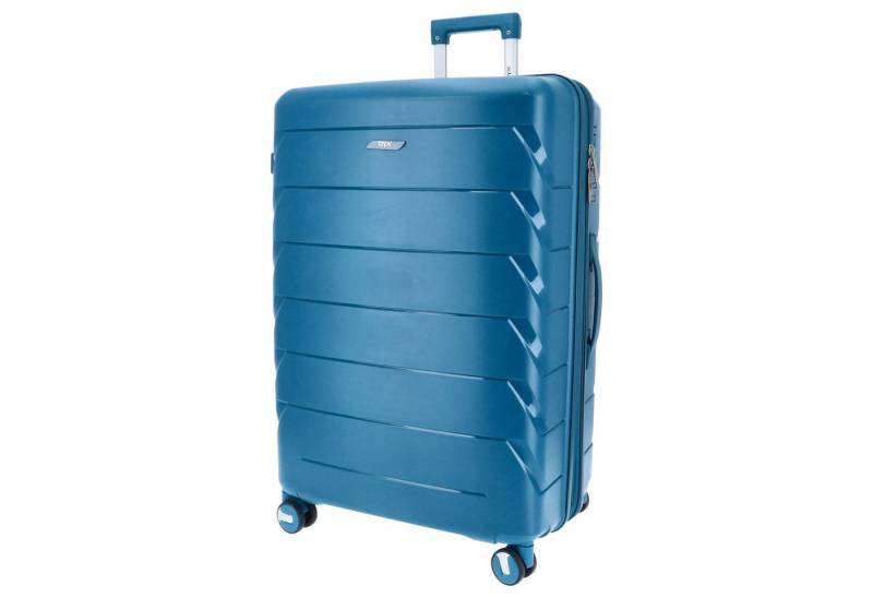 DYX Koffer DYX 4 Rollen Trolley L 75 cm Washington petrol, 4 Rollen Rollen DYX Koffer DYX 4 Rollen Trolley L 75 cm Washington petrol, 4 Rollen Rollen von DYX