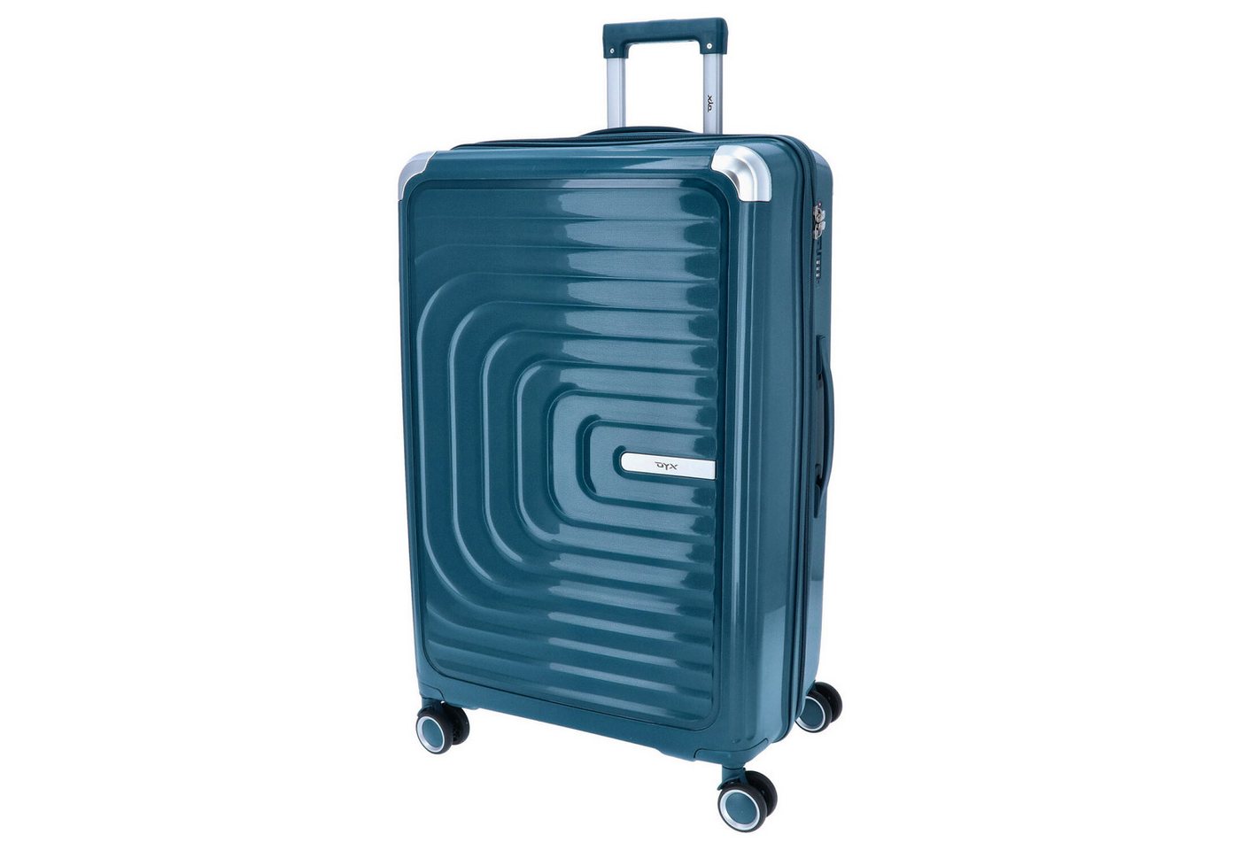 DYX Koffer DYX 4 Rollen Trolley L 76 cm Barcelona petrol, 4 Rollen Rollen DYX Koffer DYX 4 Rollen Trolley L 76 cm Barcelona petrol, 4 Rollen Rollen von DYX