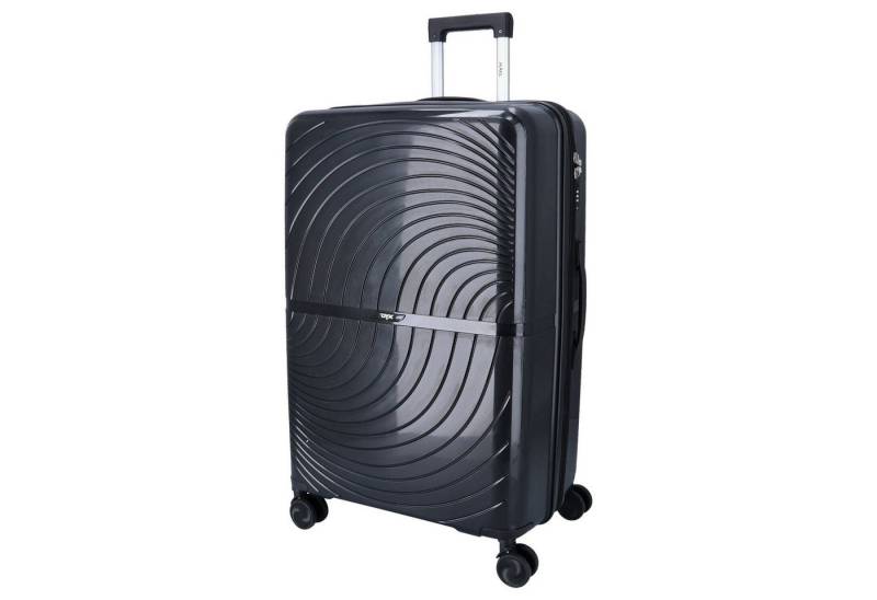 DYX Koffer DYX 4 Rollen Trolley L 76 cm Paris schwarz, 4 Rollen Rollen DYX Koffer DYX 4 Rollen Trolley L 76 cm Paris schwarz, 4 Rollen Rollen von DYX