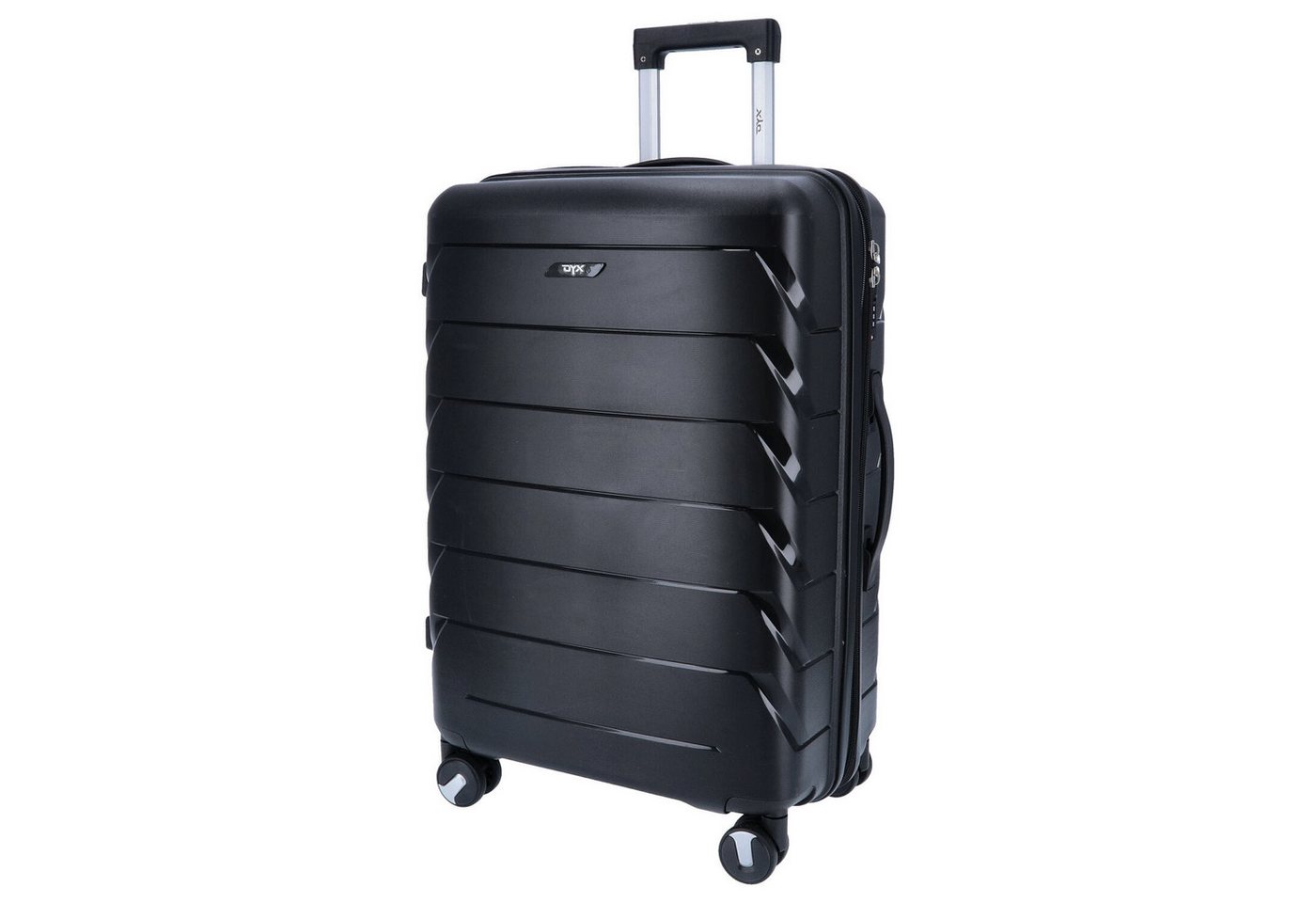 DYX Koffer DYX 4 Rollen Trolley M 65,5 cm Washington schwarz, 4 Rollen Rollen DYX Koffer DYX 4 Rollen Trolley M 65,5 cm Washington schwarz, 4 Rollen Rollen von DYX