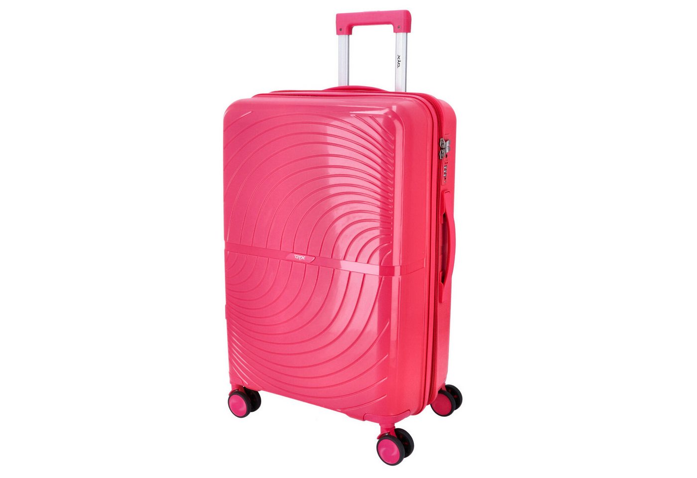 DYX Koffer DYX 4 Rollen Trolley M 67 cm Paris fuchsia, 4 Rollen Rollen DYX Koffer DYX 4 Rollen Trolley M 67 cm Paris fuchsia, 4 Rollen Rollen von DYX