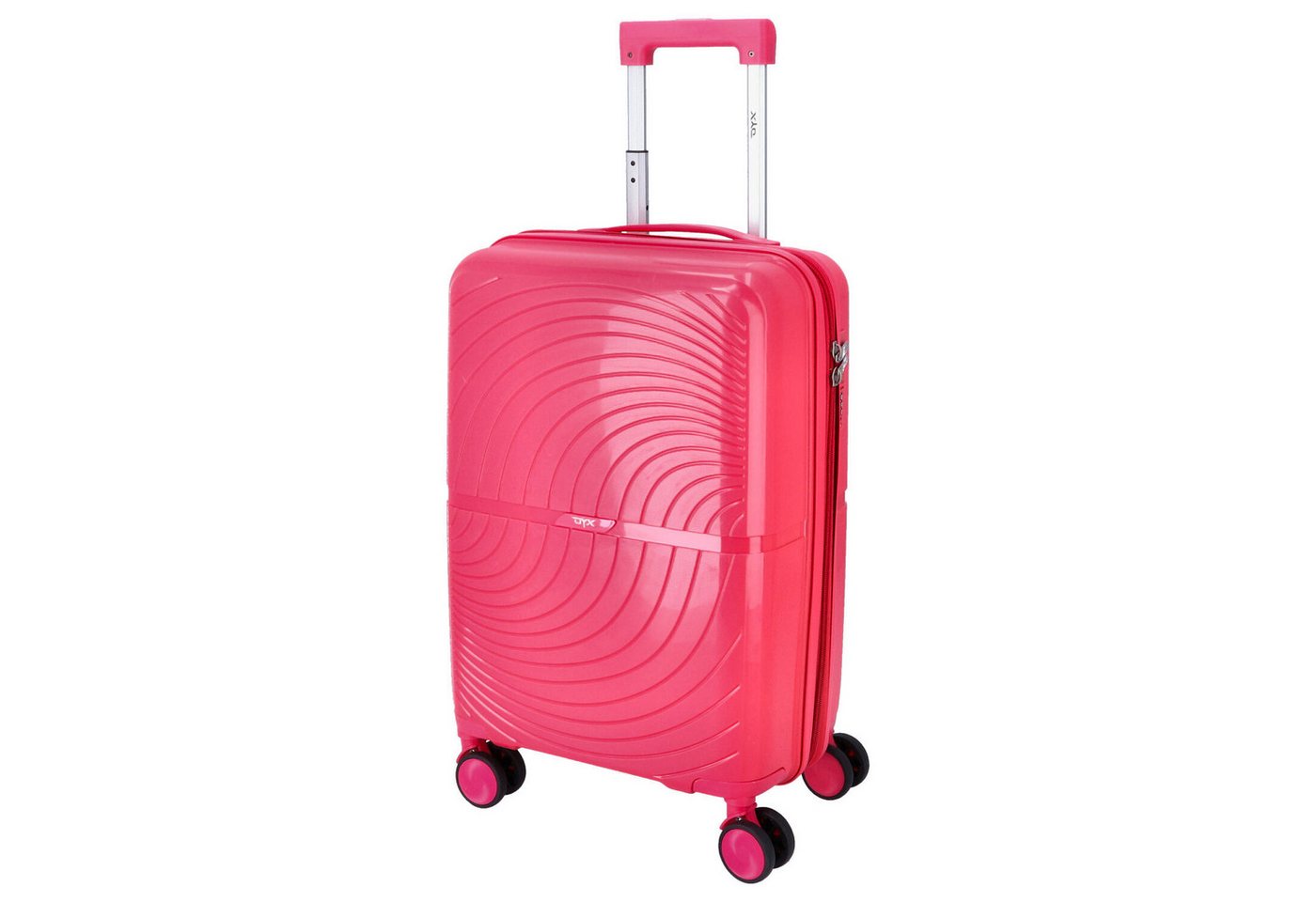DYX Koffer DYX 4 Rollen Trolley S 56 cm Paris fuchsia, 4 Rollen Rollen DYX Koffer DYX 4 Rollen Trolley S 56 cm Paris fuchsia, 4 Rollen Rollen von DYX