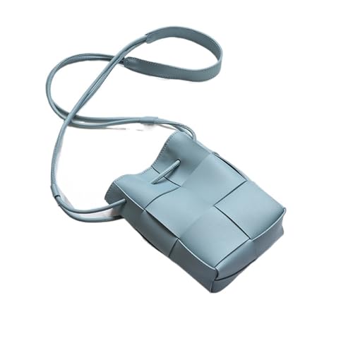 DYYEUAVT Damen Leder Umhängetasche Handtaschen Große Kapazität Umhängetaschen(Blue) von DYYEUAVT