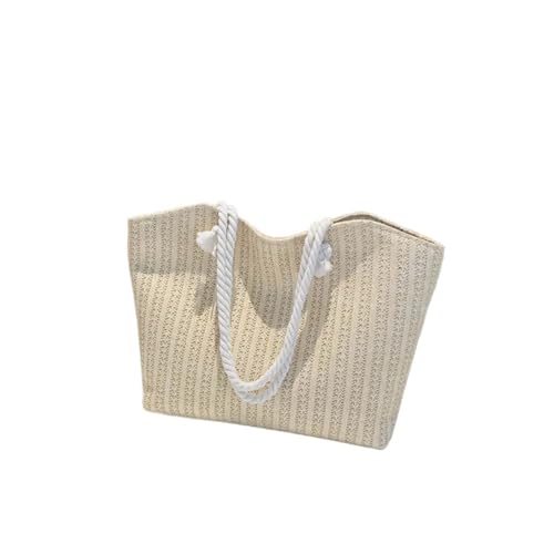 DYYEUAVT Stroh Weben Tasche for Frauen Sommer Handtaschen Schulter Tasche Strand Korb Totes von DYYEUAVT