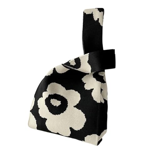 Handgefertigte Damen-Handtasche/Handtasche/Handtasche/Handtasche/Handtasche/Handtasche, Schwarz , Einheitsgröße von DYYEUAVT