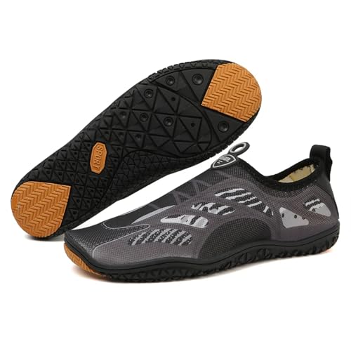 Strandschuhe Barfuß Schwimmen Tauchen Wasserschuhe Fitness Meer Sommer Outdoor Watschuhe, Schwarz , 47 EU Strandschuhe Barfuß Schwimmen Tauchen Wasserschuhe Fitness Meer Sommer Outdoor Watschuhe, Schwarz , 47 EU von DYYEUAVT