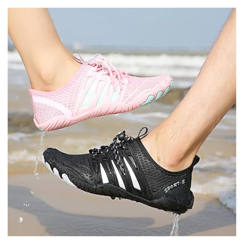 Strandschuhe for Männer Und Frauen, Drifting Upstream-Schuhe, Outdoor-Radsport, Watschuhe, Barfußschuhe(A092 Purple,44) von DYYEUAVT