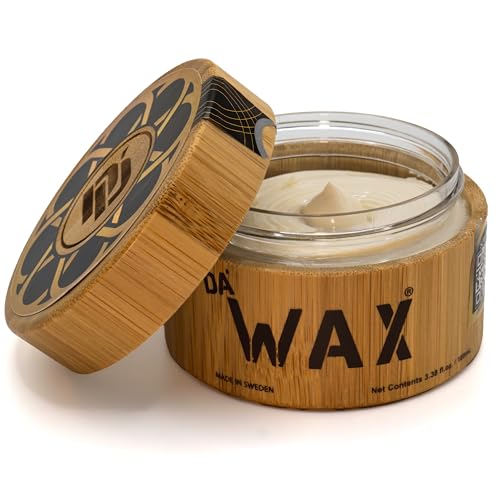 Da Dude Da Wax Haarwachs Matt für Männer - Starkes, Mattes Haar Wax Herren in Bambusbehälter - Das Perfekte Haarwachs Männer Geschenk 100ml von Da'Dude