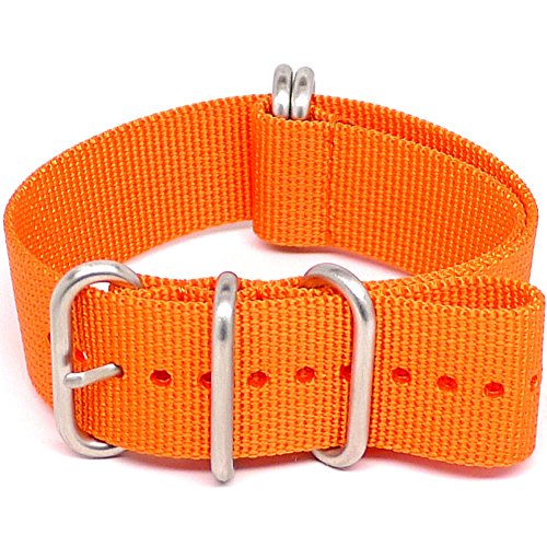 Da Luca nato-nyln-orng-mtte-20 – Nylon Gurt (20) von Da Luca