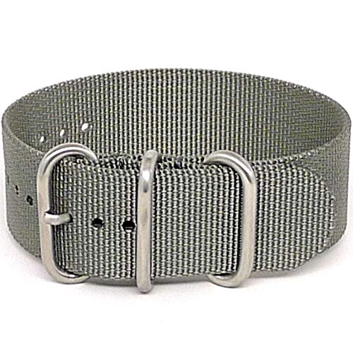 Da Luca nato-one-nyln-gry-mtte-26 – Nylon Gurt (26) von Da Luca