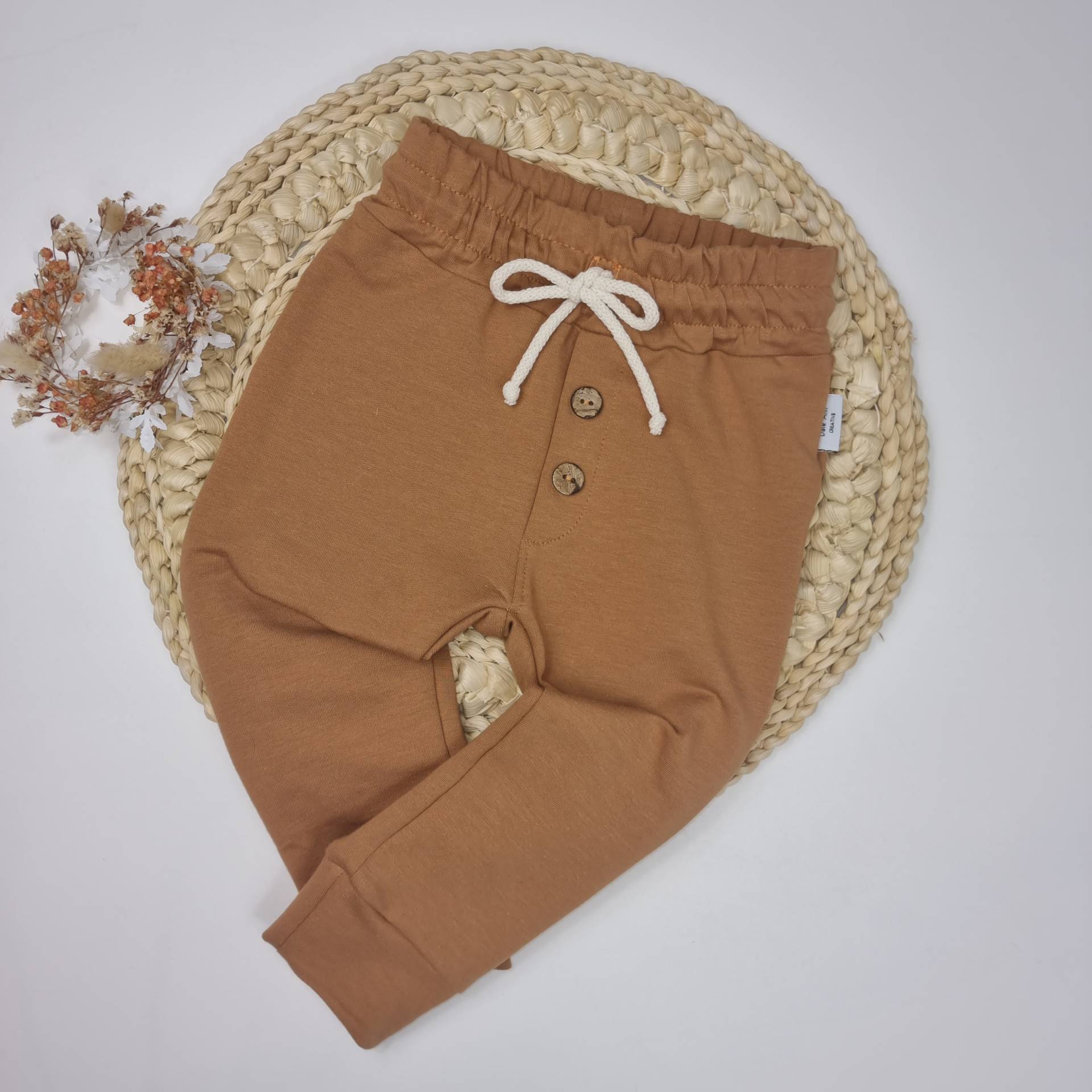 Hose Baby Pumphose Unisex Größe 56-86 Sweathose Geschenk Geburt von DaLeAnncreative